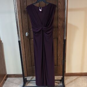 Elegant Purple Women's Dress